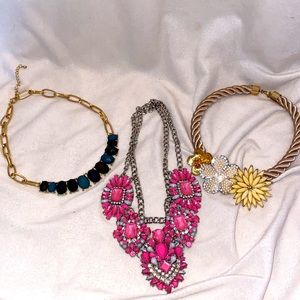 3 Necklace lot
